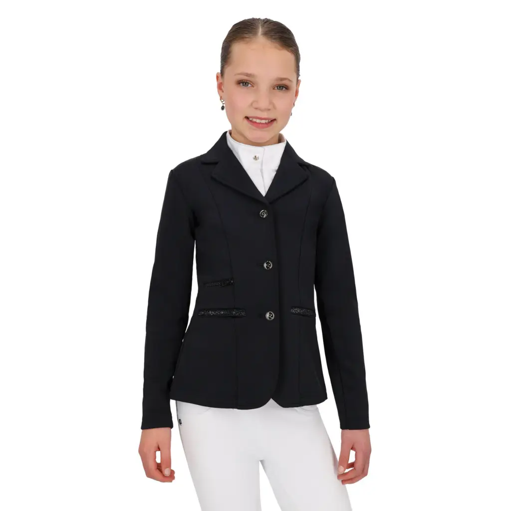 Competition jacket Juliet Junior Black.webp