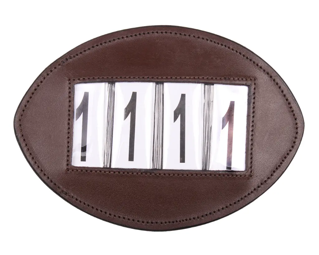 Number holders basic (2-pack) brown.webp