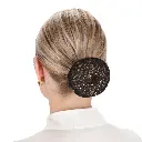 Hair net Rhinestone gold.webp