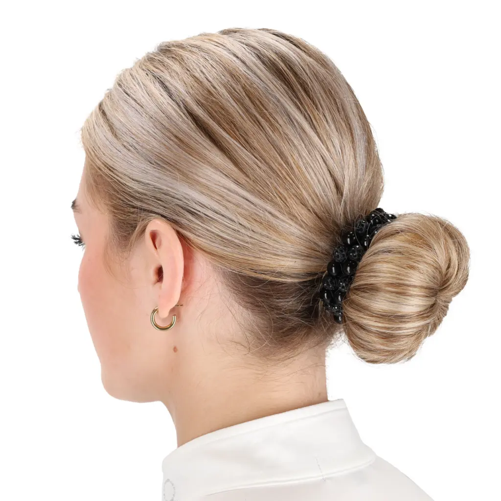 Hair scrunchie Twinkle black.webp