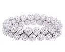 Hair scrunchie Gloss white.webp