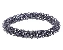 Hair scrunchie Shine silver.webp