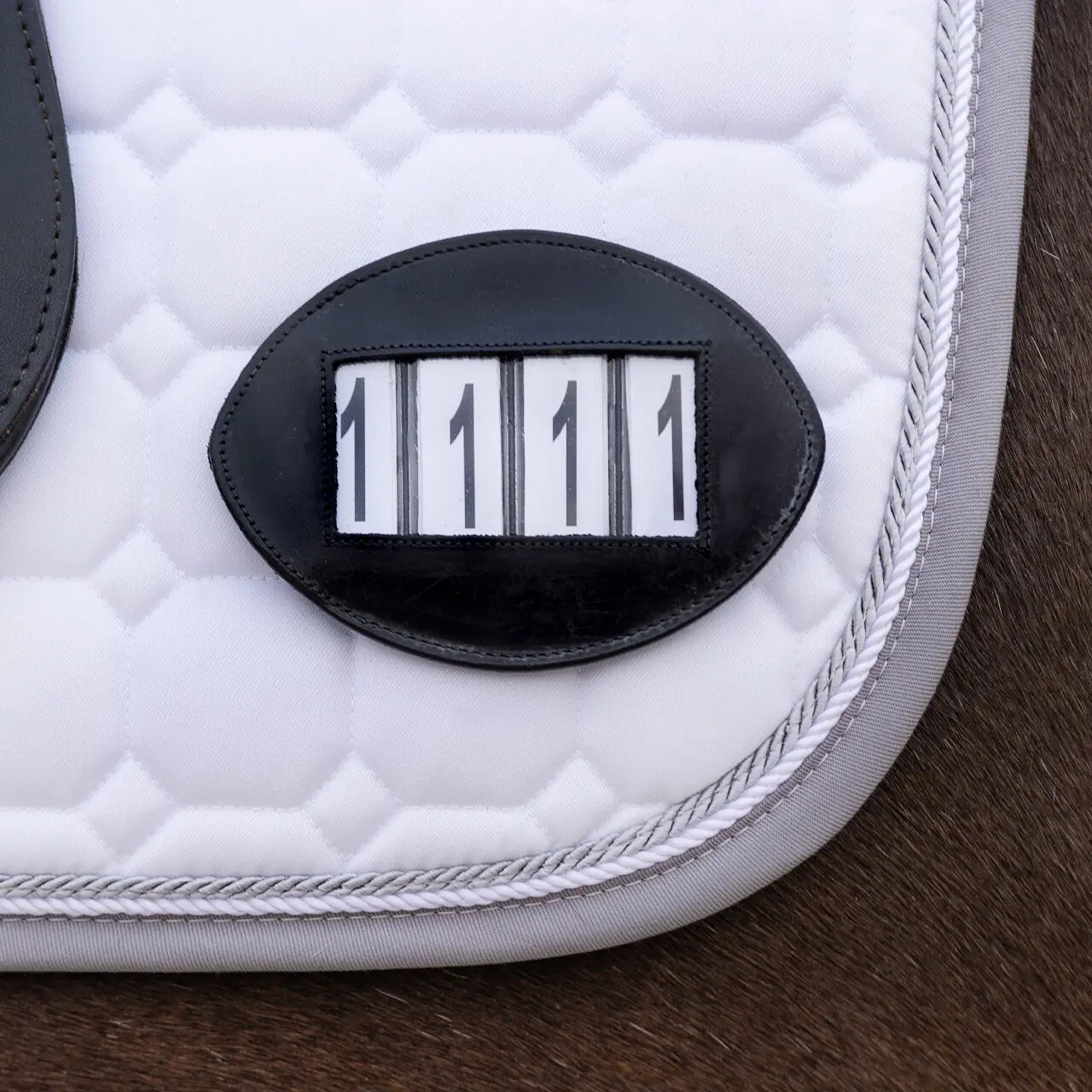 QHP Bridle Number Holder Basic- 4 Numbers