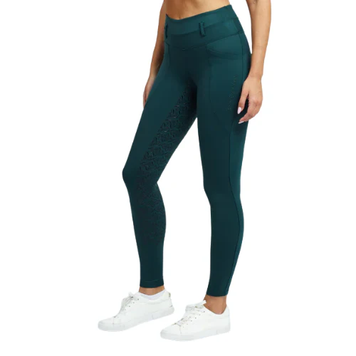 BARE Sculpt and Shape Performance Tights - Deep Green (Large)