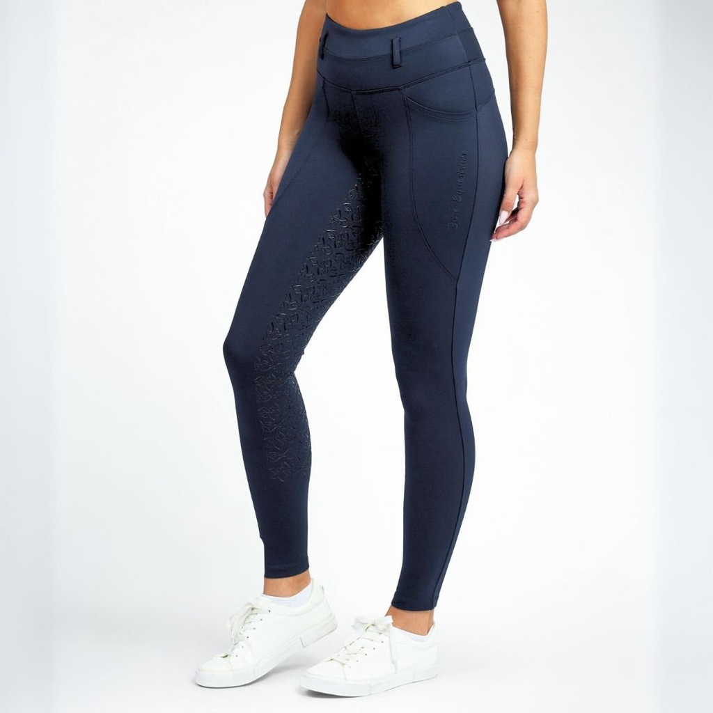 BARE Sculpt and Shape Performance Tights - Midnight Navy (Large)