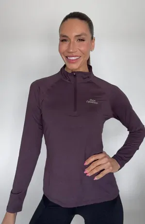 BARE Technical Sun Shirt - Aubergine