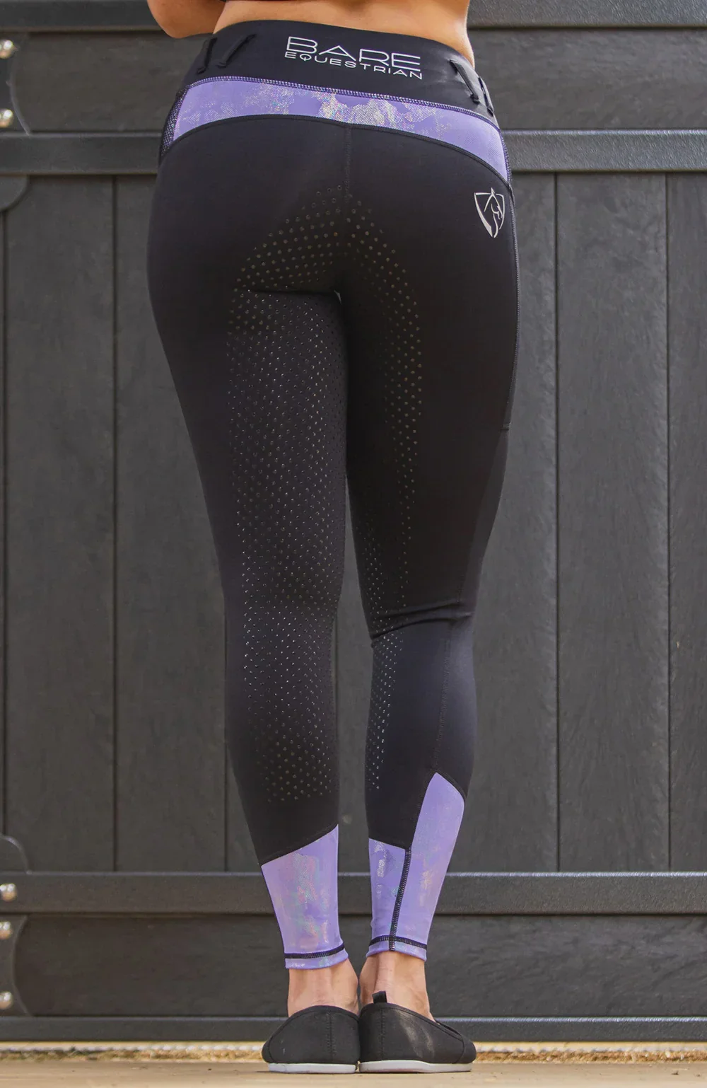 BARE Youth Performance Tights - Mauve Shimmer (C10/12)