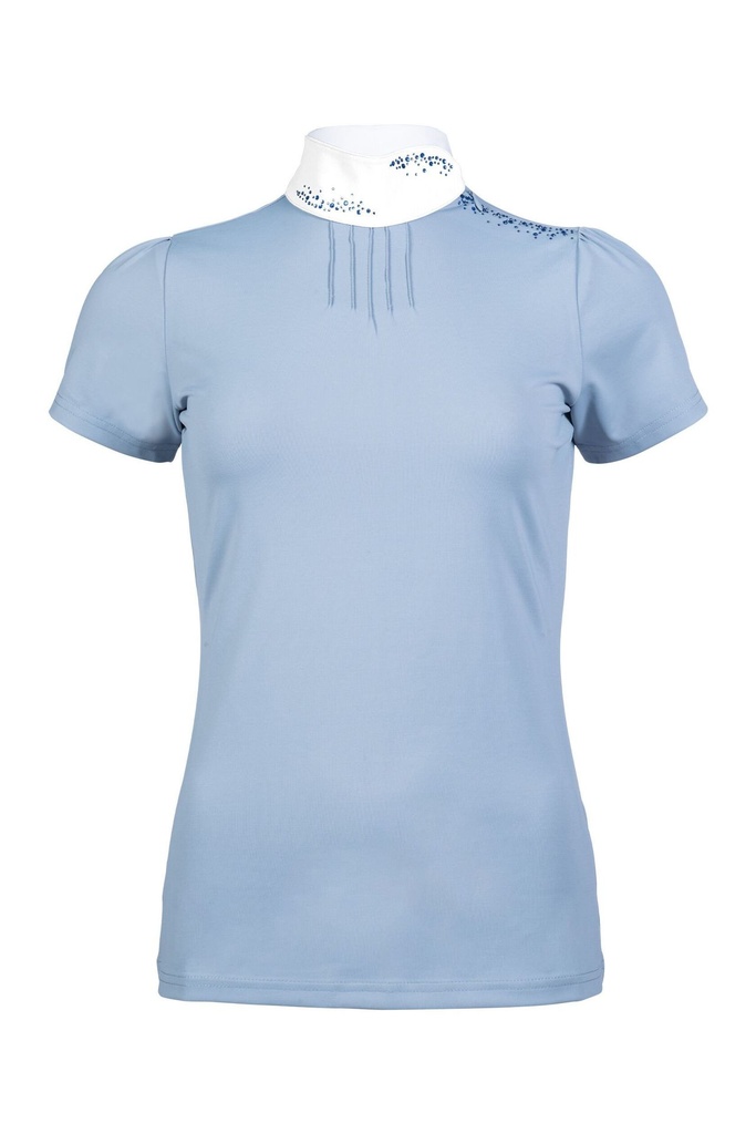 HKM Darya Competition Shirt - Smokey Blue