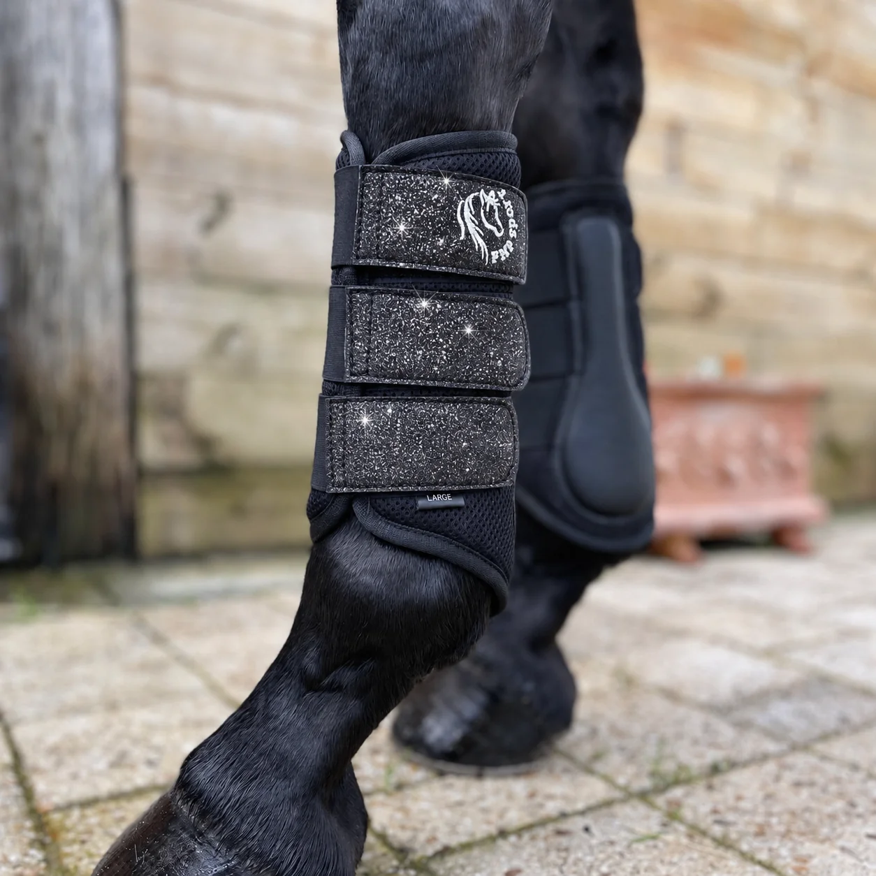 PMP Sport Breathable 3D Air Mesh Tendon Boots | Black Horse Boots