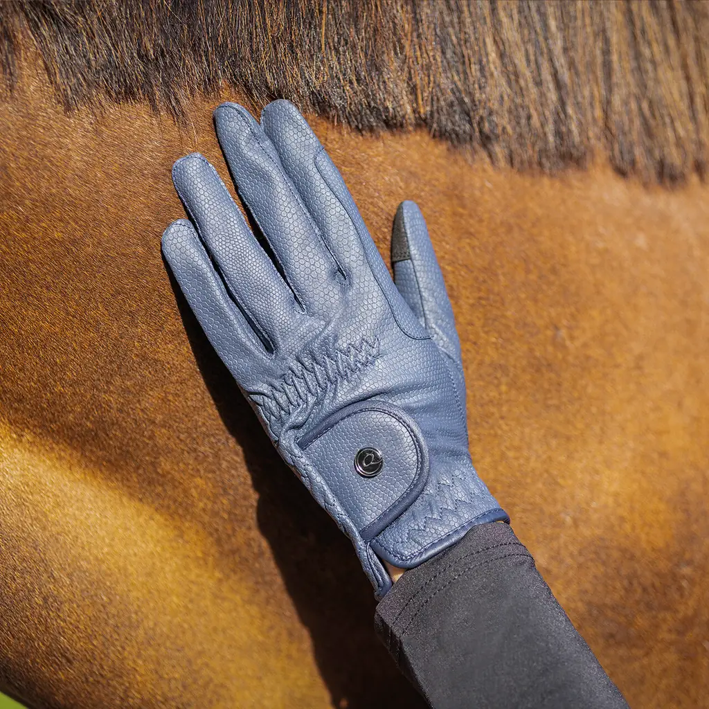 QHP Gloves Force - Navy (Large)
