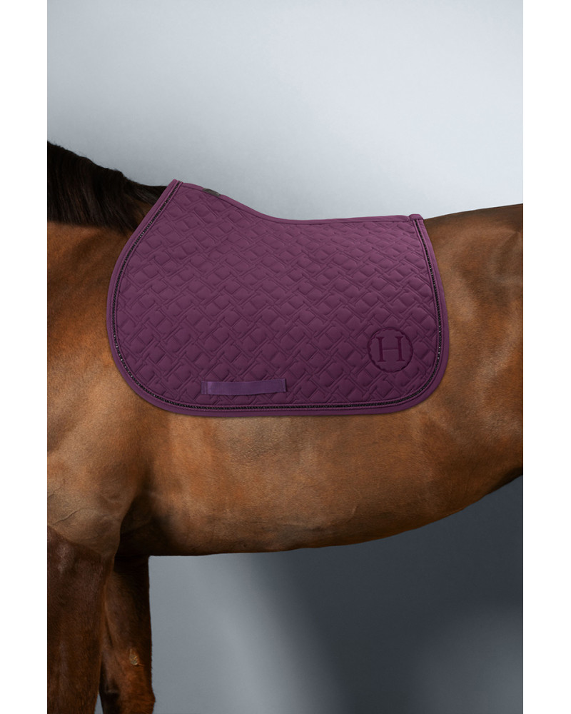 Harcour Saphir Saddle Pad - Dark Purple (All Purpose)