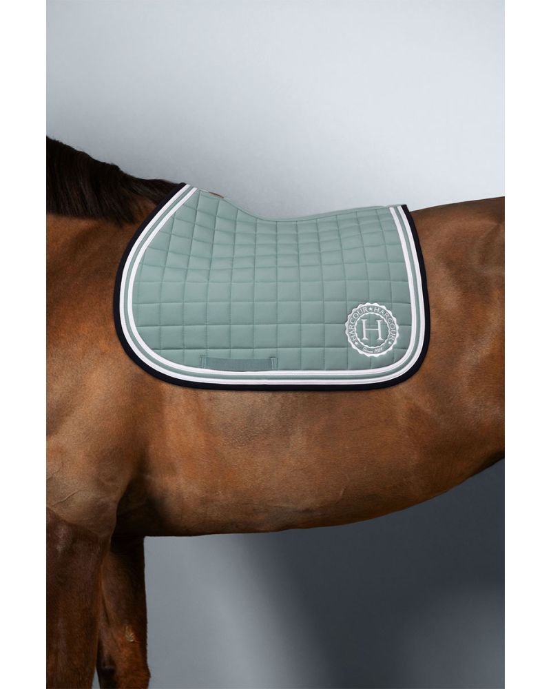 Harcour Soft Saddle Pad - Grey Green (All Purpose)
