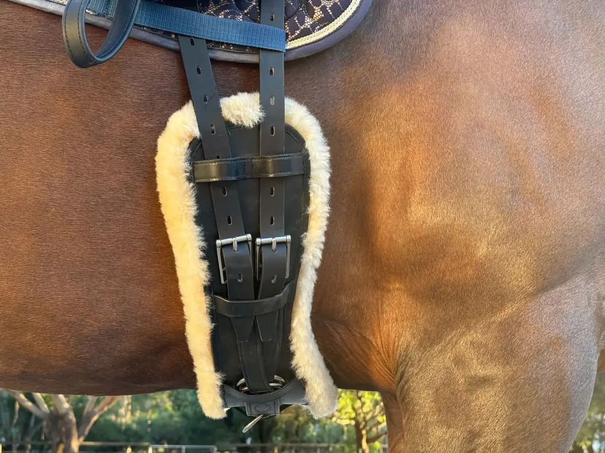 PMP Sport Equalizer Girth with Sheepskin - Dressage