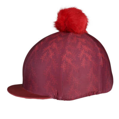 Hyde Park Helmet Cover - Red Leaf