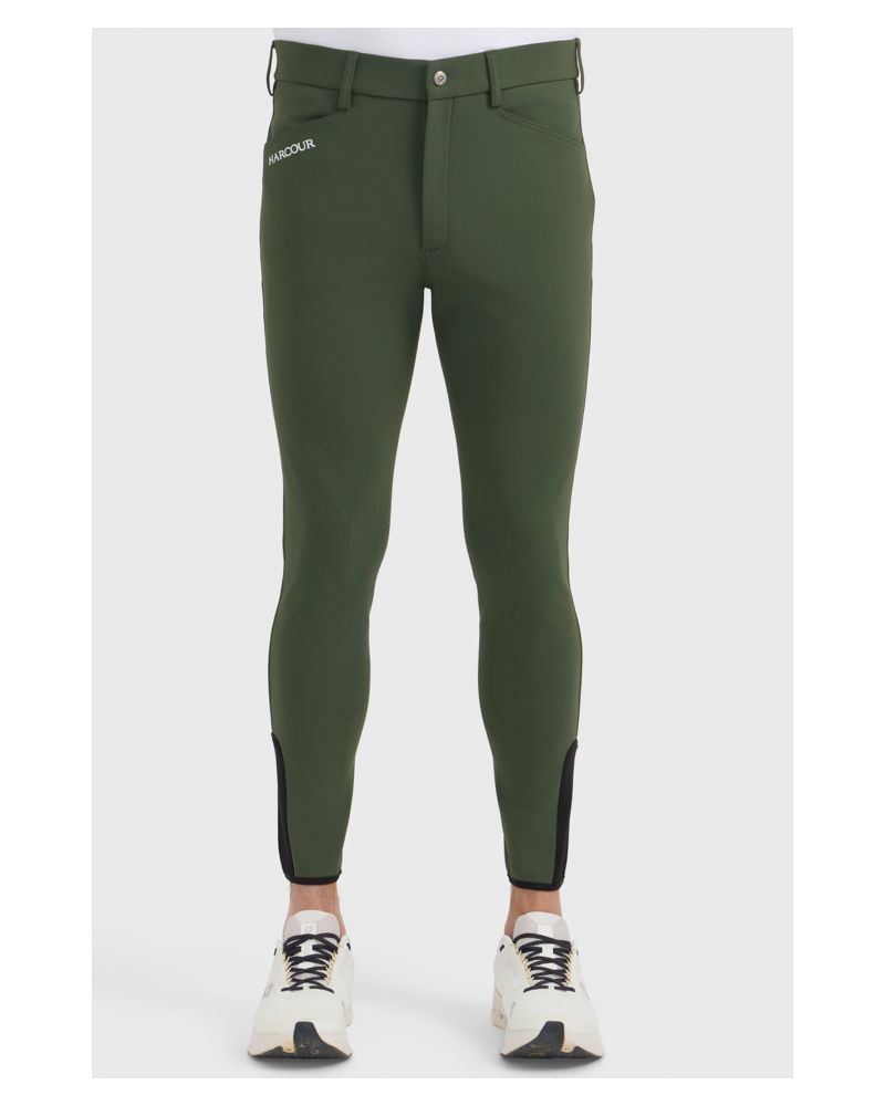 Harcour Barmino Mens Breeches - Clover ( Olive Green)