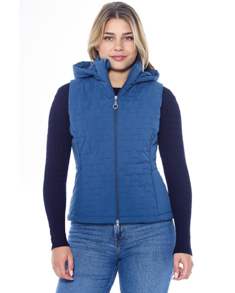 Harcour Bernie Bodywarmer - Steel Blue (Small)