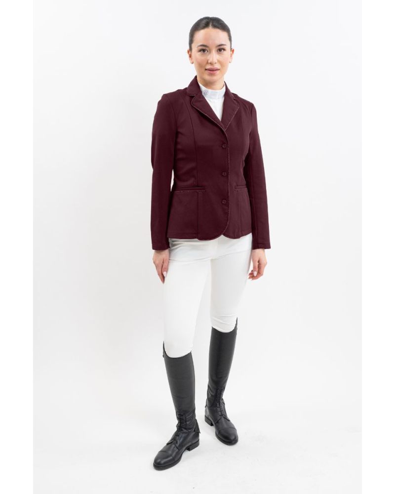Harcour Oria Competition Jacket - Aubergine (Large)