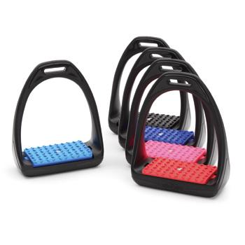 COMPOSITI Reflex Shock Absorbing Stirrups (Bright Blue)