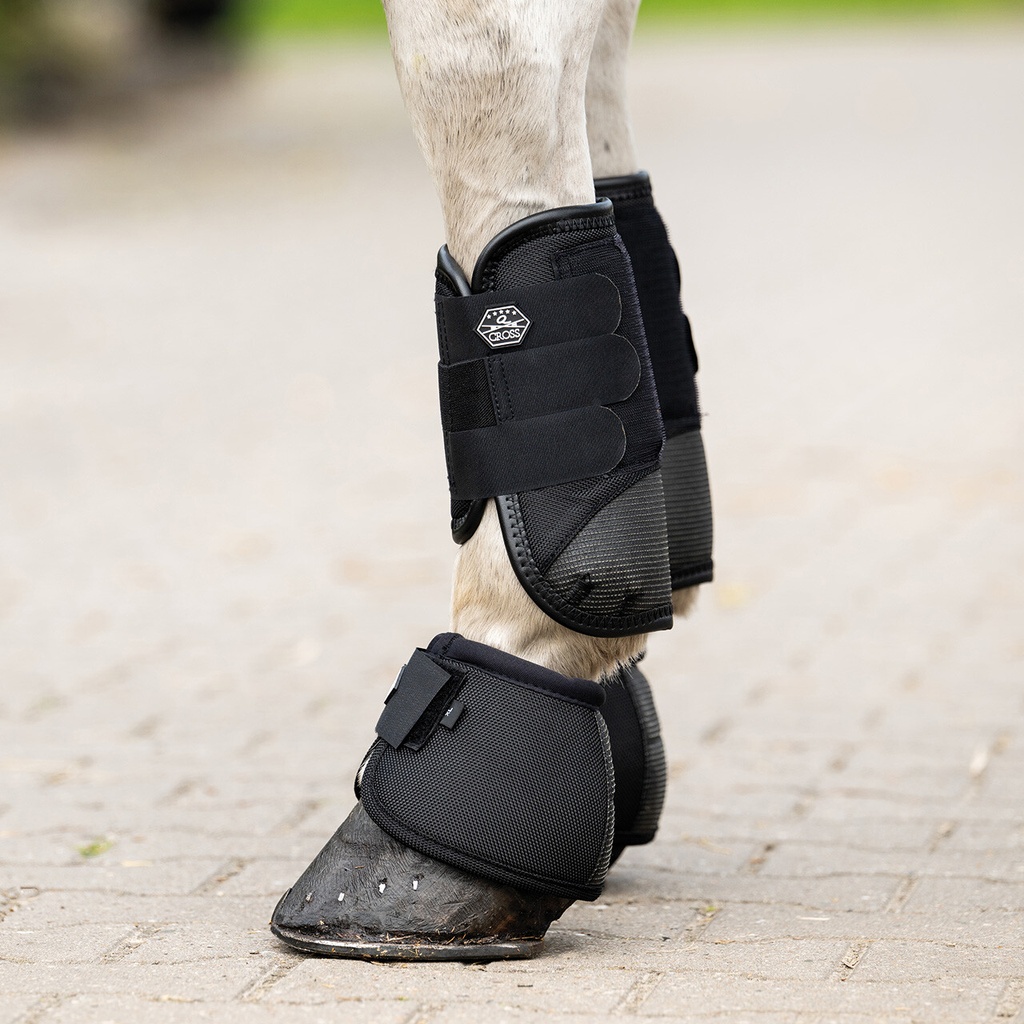QHP Technical No Turn Bellboots - Black
