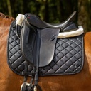 QHP Glitter Saddle Pad - Black