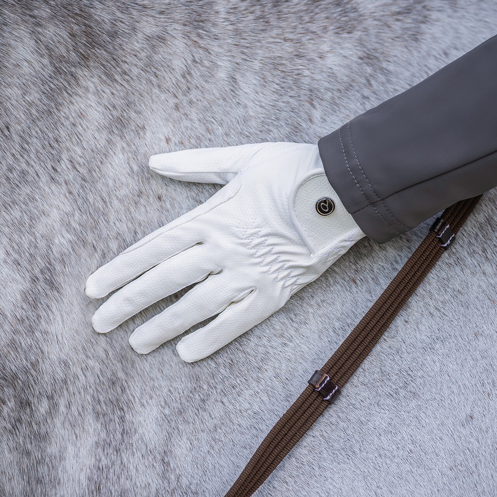 QHP Gloves Force - White